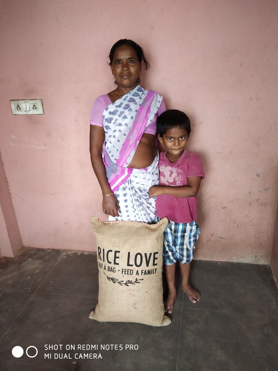 Yerravalli Manamma Family #1140 - Rice Love