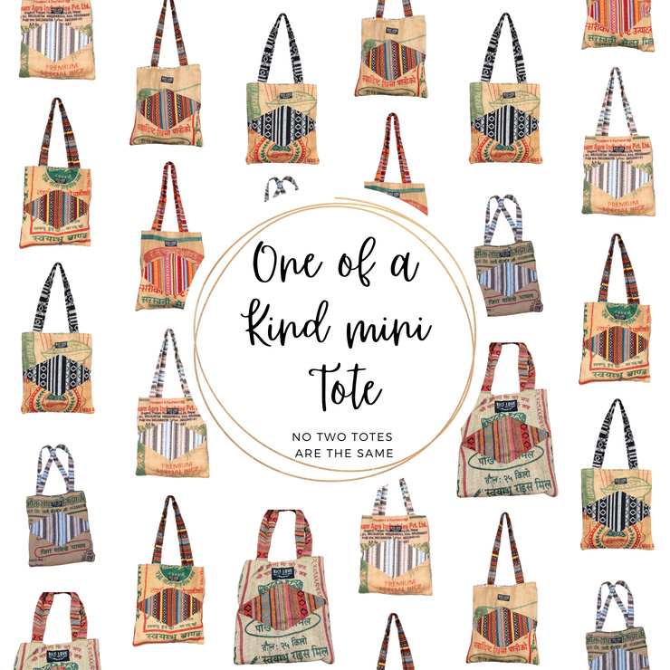 One of a Kind Mini Tote