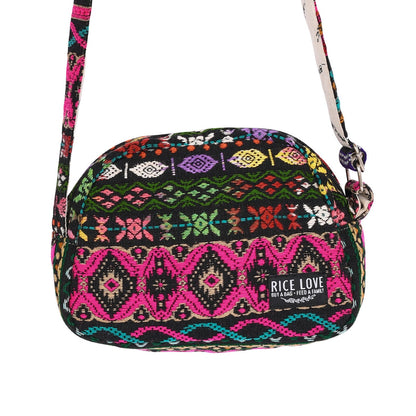 Medium Crossbody Shoulder Purse - Rice Love