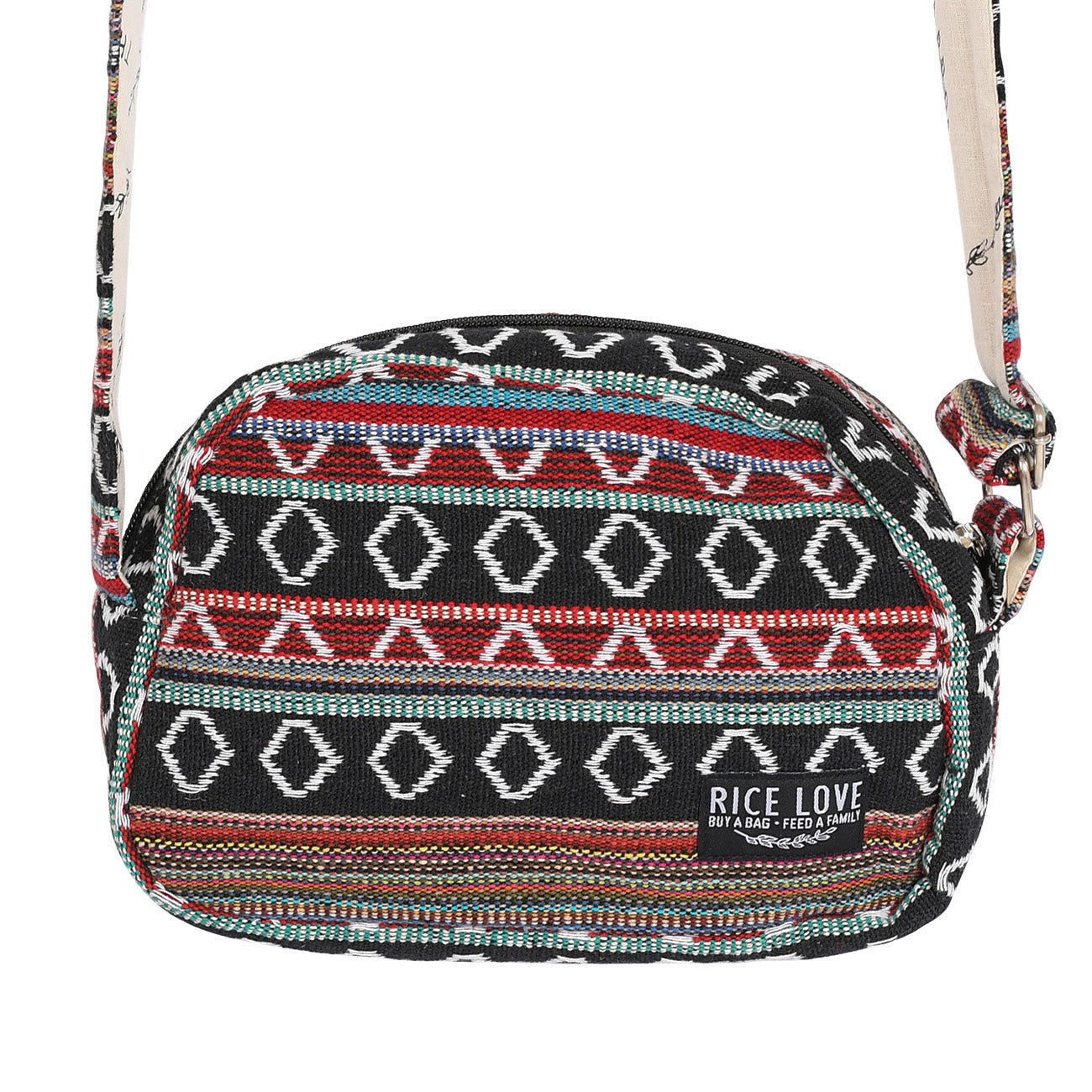 Medium Crossbody Shoulder Purse - Rice Love