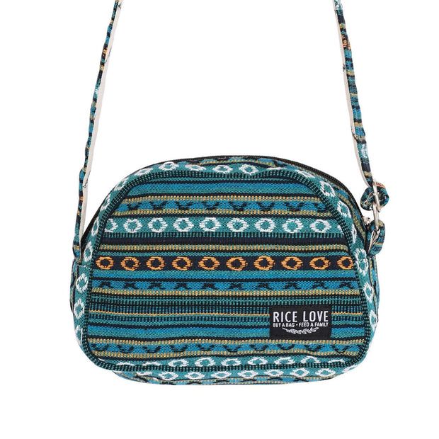 Medium Crossbody Shoulder Purse - Rice Love