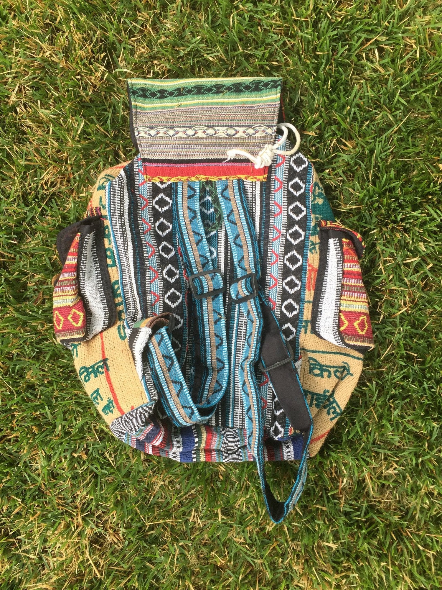 One of a Kind Backpack - Rice Love