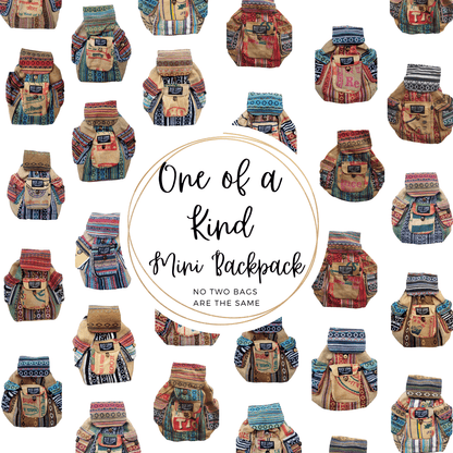 balimini mini backpack Unique Mini Backpack: Perfect for Your Essentials – Rice Love
