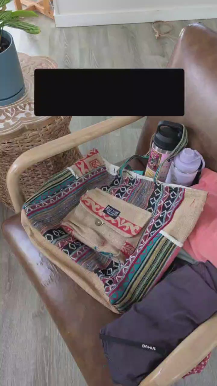 Recycled Travel Tote
