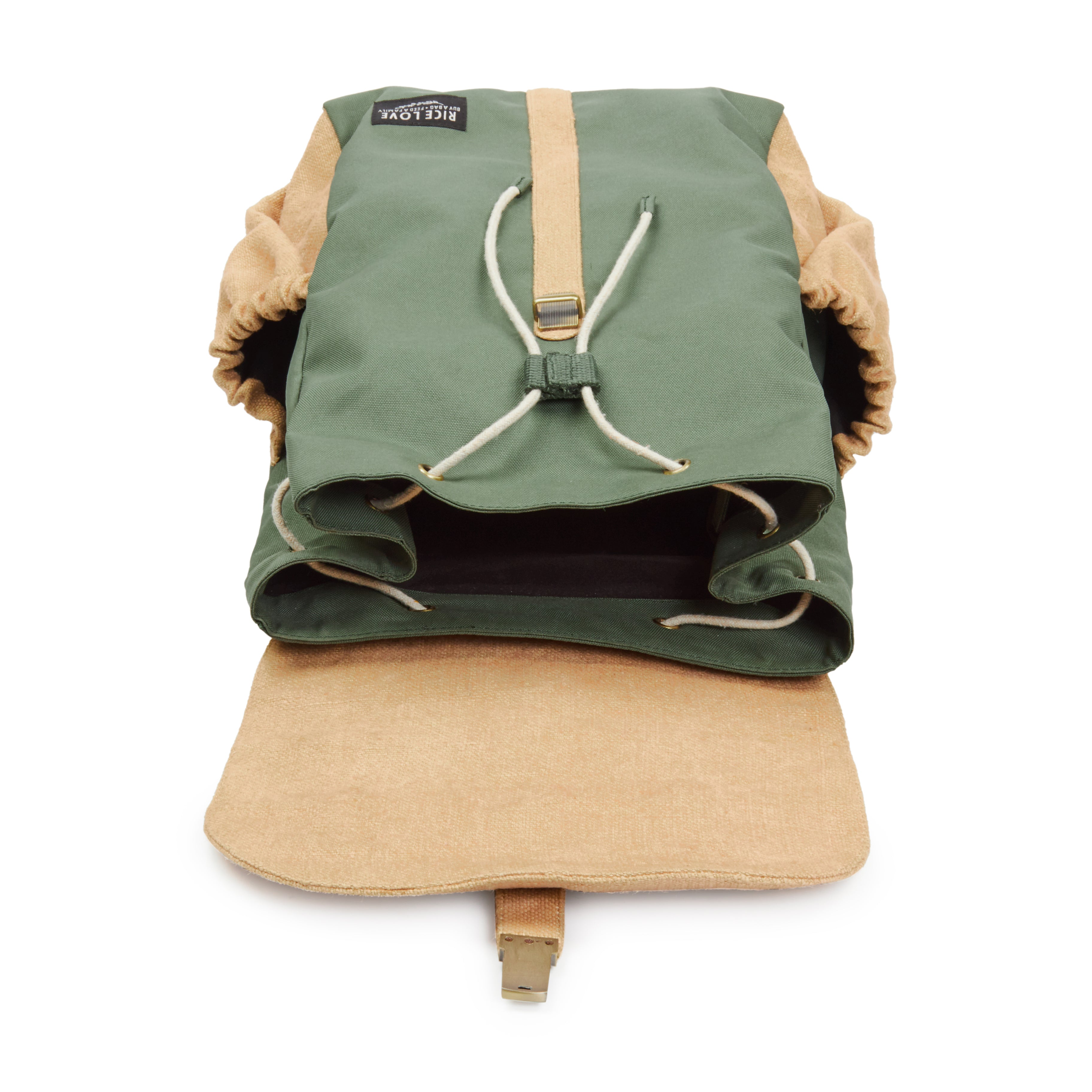 Prithi Pack Backpack: Made from Recycled Plastic - Rice Love