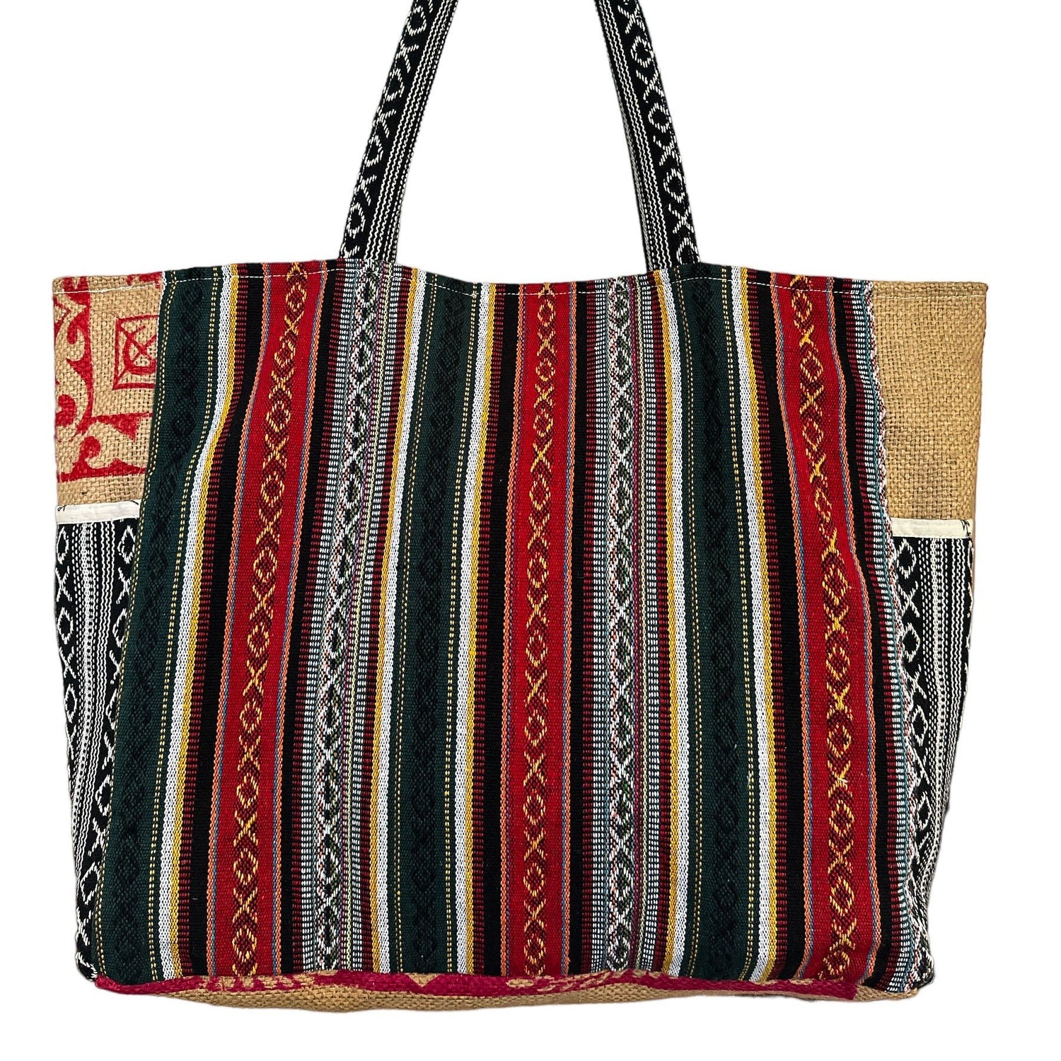 Recycled Travel Tote - Rice Love