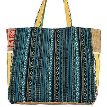 Recycled Travel Tote - Rice Love