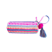 Embroidered Zipper Pouch - Arya - Rice Love