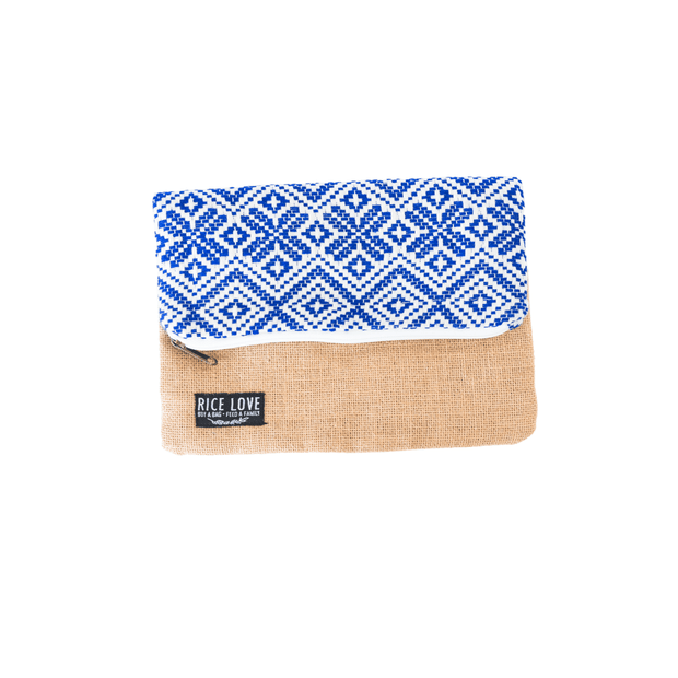 Foldover Clutch - Neela Heera - Rice Love