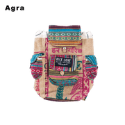 Mini Recycled Travel Backpack - Rice Love