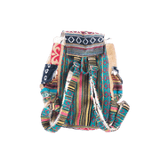 Mini Recycled Travel Backpack - Rice Love