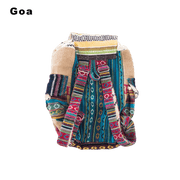 Mini Recycled Travel Backpack - Rice Love