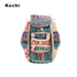 Mini Recycled Travel Backpack - Rice Love
