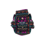 Mini Recycled Travel Backpack - Rice Love