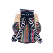 Mini Recycled Travel Backpack - Rice Love