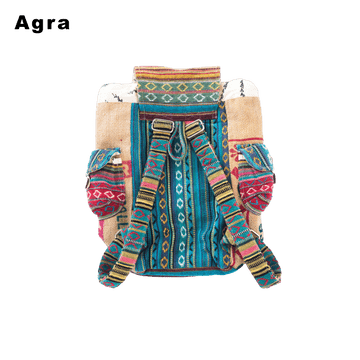 Mini Recycled Travel Backpack Agra Special