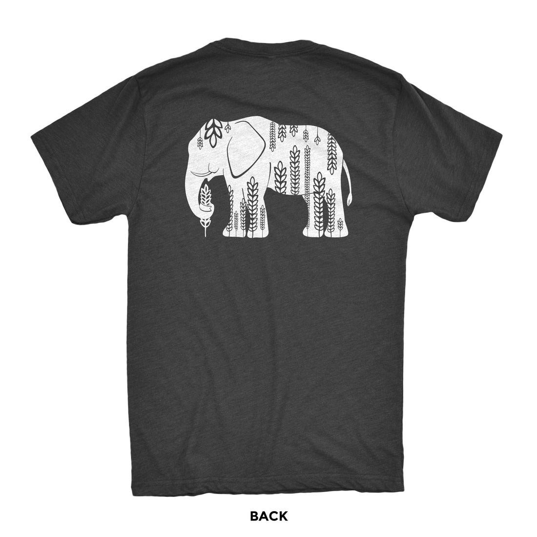 Tee - Premium Tri - Blend - Elephant - Rice Love